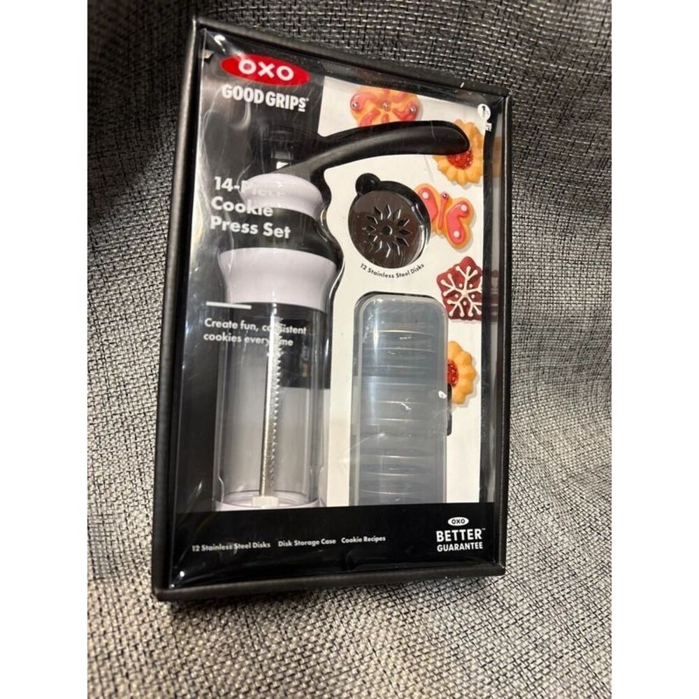 OXO Good Grips 14-Piece Cookie Press Set